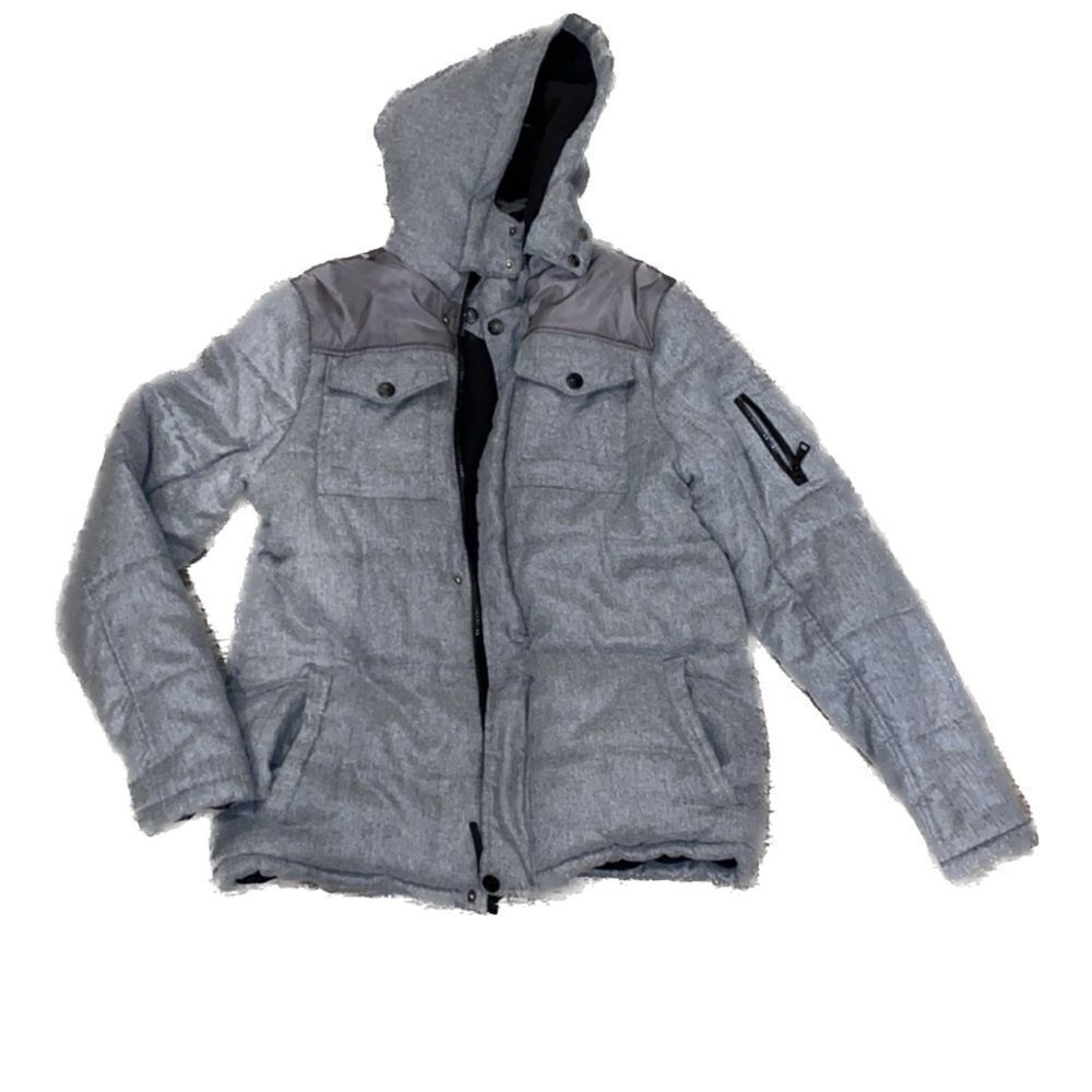 Urban Republic Big Boys Long Sleeve Quilted Hooded Jacket